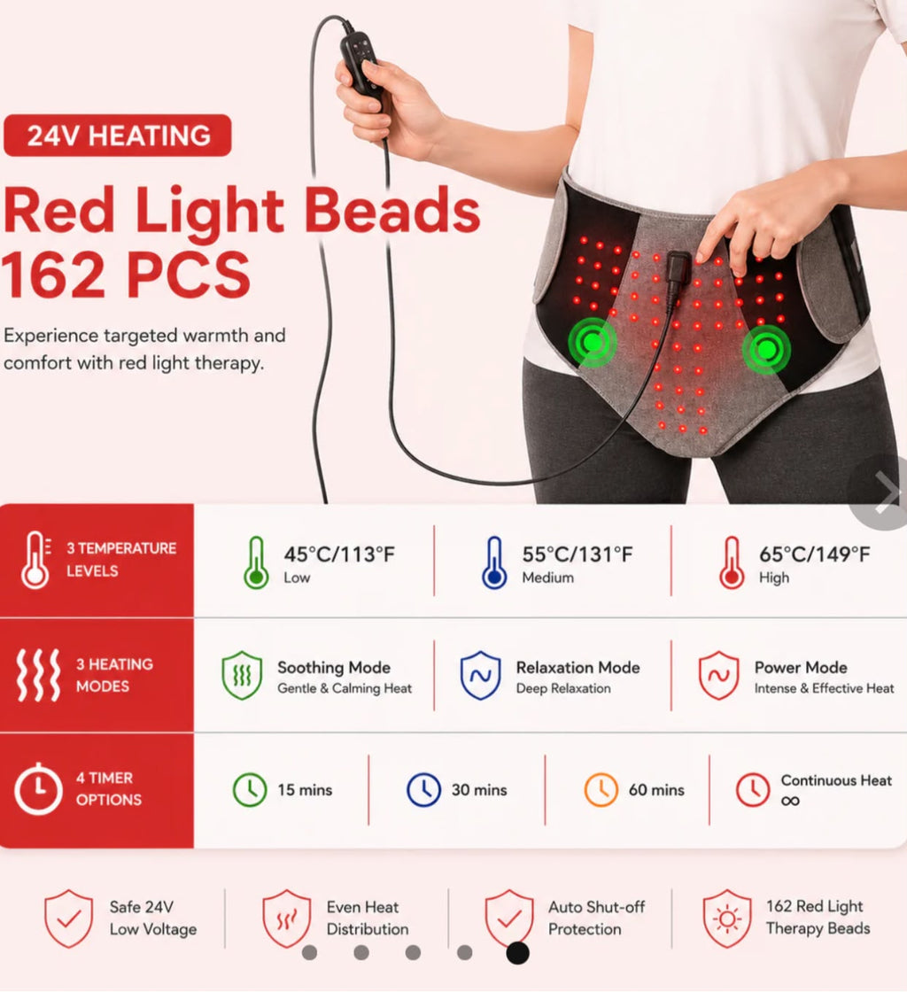 Red light therapy pain releif
